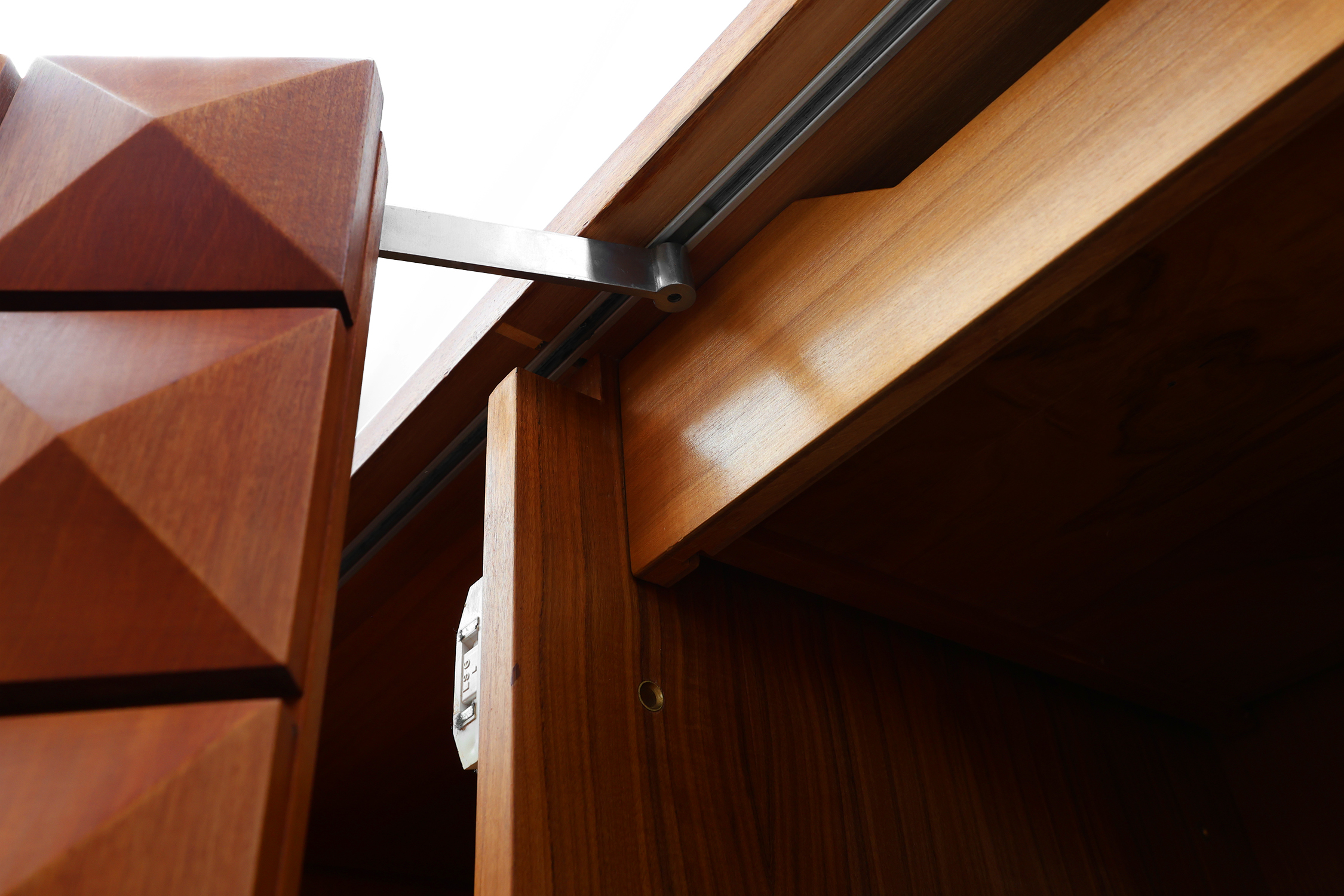 Christophe Gevers for De Coene Freres "Saphir" teak sideboard, Belgium, 1962thumbnail